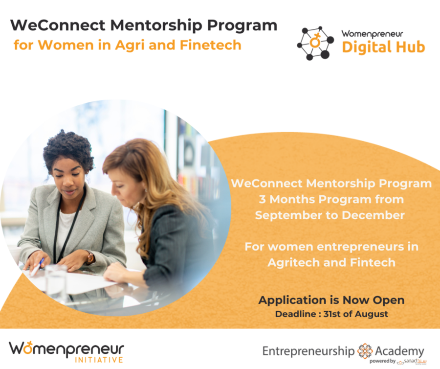 WeConnect: Cross-Regional Mentorship for Women in Agri and Finetech - Womenpreneur & SANAD’s Entrepreneurship Academy
